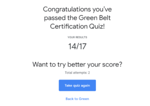 Google Green Belt Certified Digital Guru