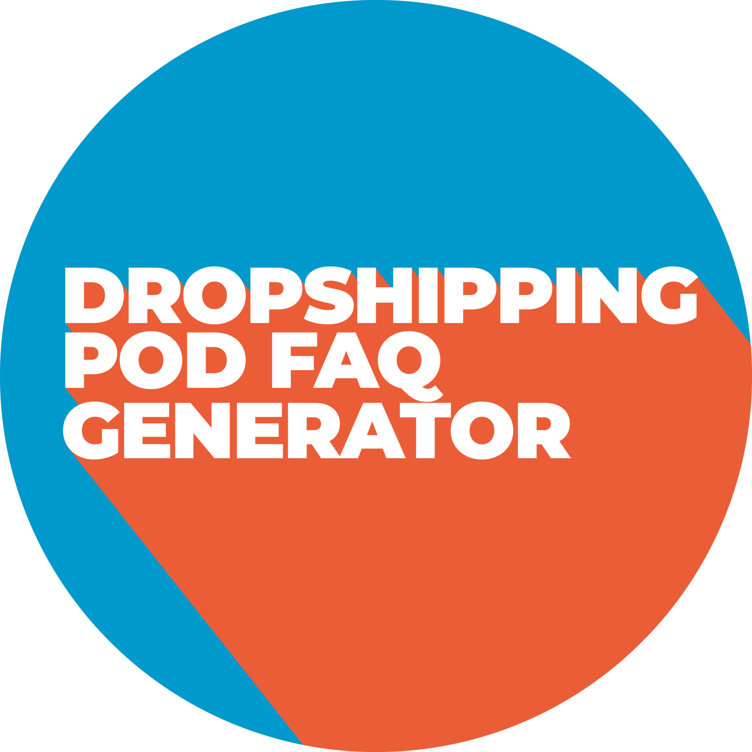 Dropshipping POD FAQ Generator