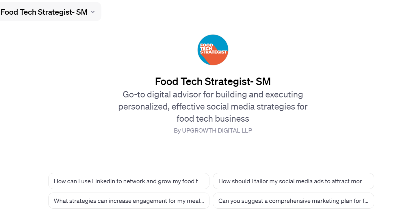 Food Strategist