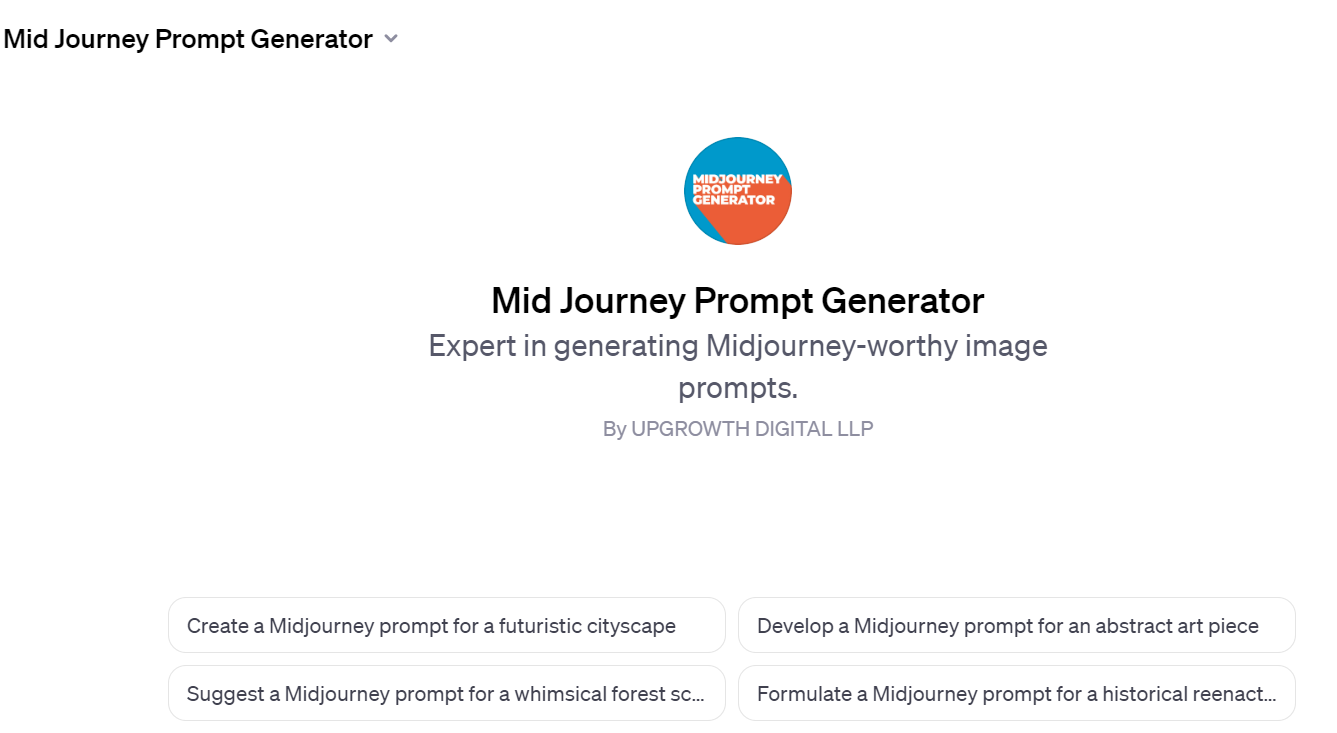 Midjourney Prompt Generator