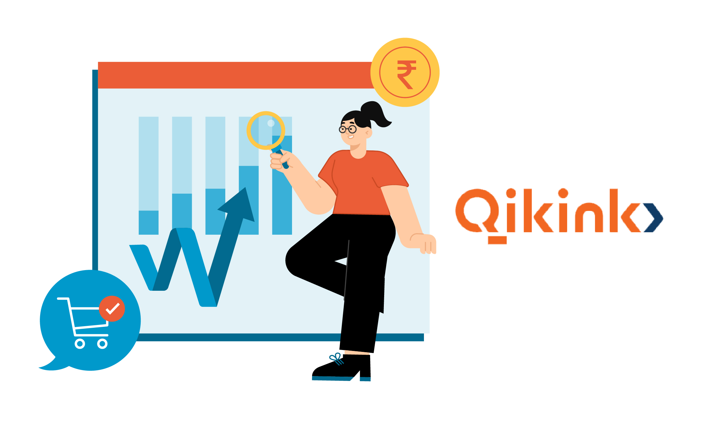 How We Helped Qikink – a Print on Demand and Dropshipping Platform to Increase Organic Traffic by 56% in a 3-Month