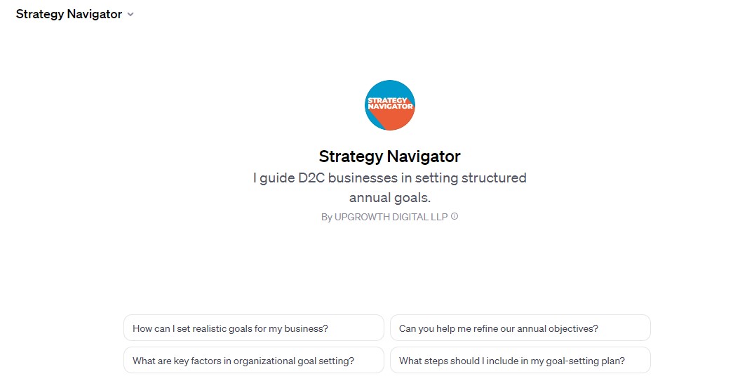 Strategy Navigator