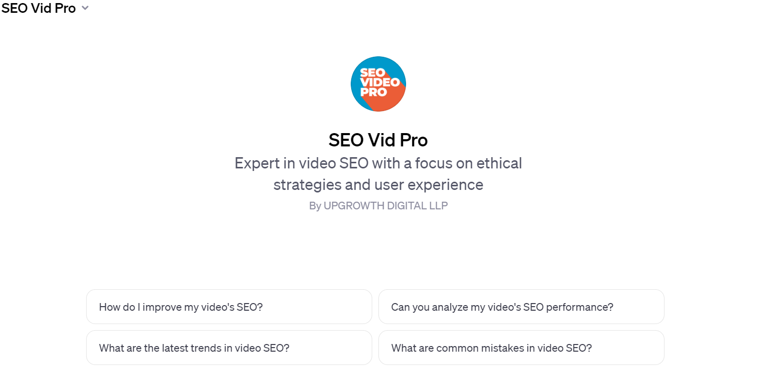 SEO Vid Pro