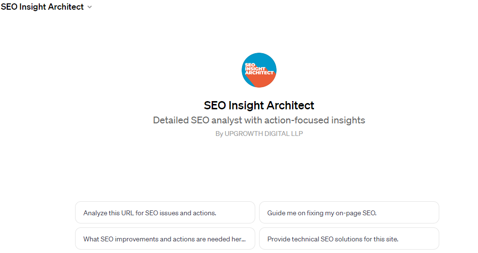 SEO Insight Architect