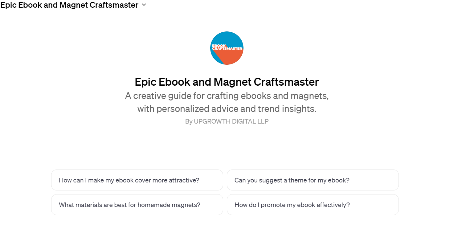 Epic Ebook and Magnet Craftsmaster
