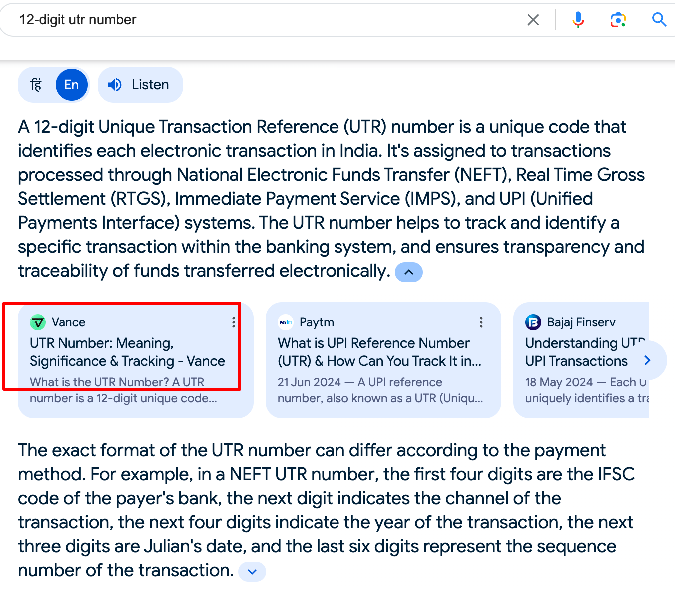 12-digit utr number