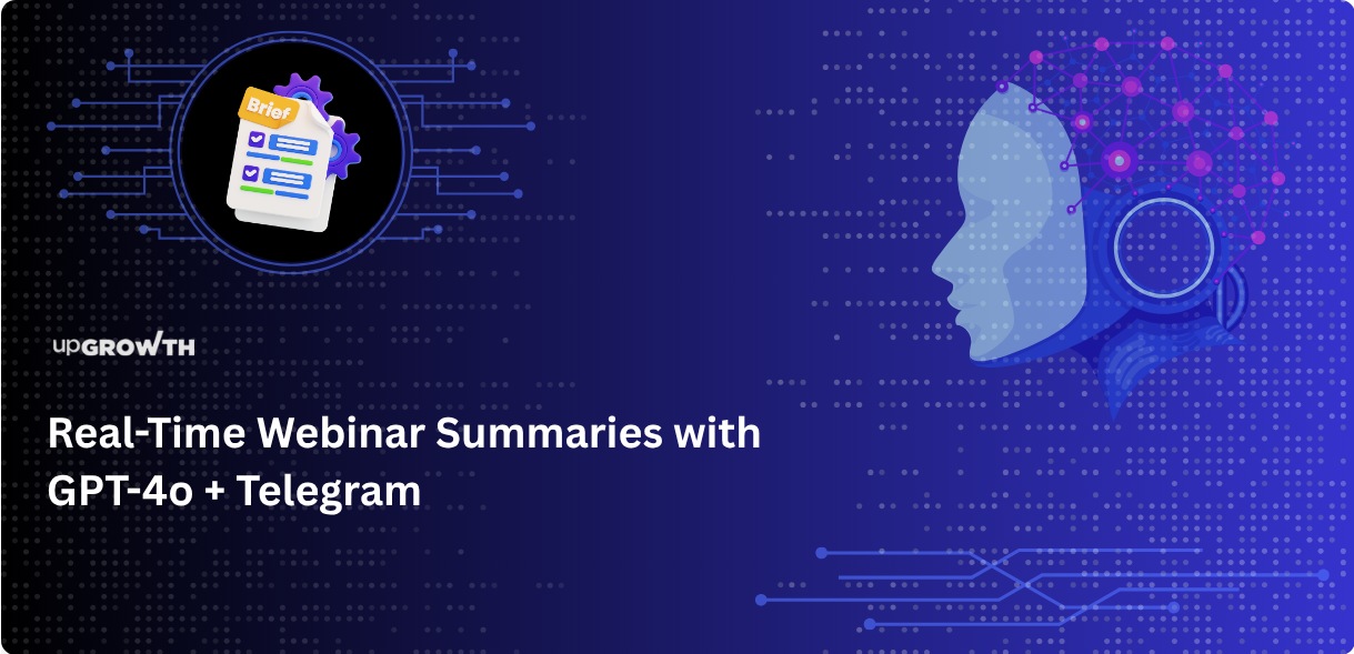 Real-Time Webinar Summaries with GPT-4o + Telegram